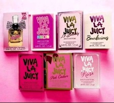 Lot Of 7 JUICY COUTURE  1.5ml .05fl oz PERFUME SAMPLES Mixed