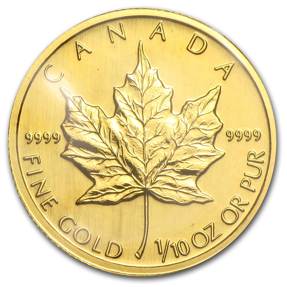 1992 Canada 1/10 oz Gold Maple Leaf BU | eBay