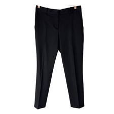 Everlane Slim Wool Pants Trousers Black Women’s Size 6 Career Minimalist