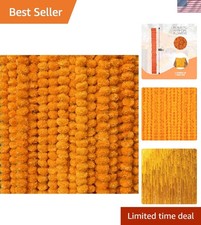 Vibrant 5 Feet Marigold Garland  5 Pack for Weddings  Spring Celebrations