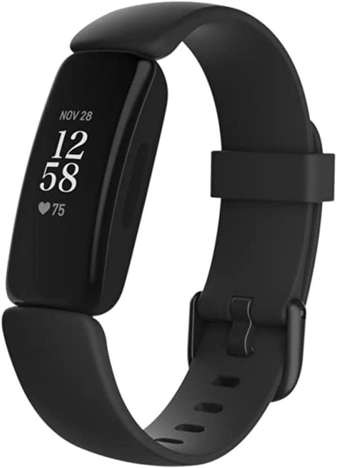 Fitbit Inspire 2 Health & Fitness Tracker Black 24/7 Heart Rate Monitor One Size
