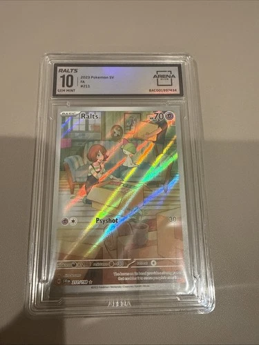 PSA 10 GEM MINT Pokemon card Ralts 083/078 SV1S AR Scarlet ex 2023 Japanese