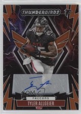 2023 Panini Phoenix Thunderbirds Orange 14/50 Tyler Allgeier #TB-TA Auto lz7