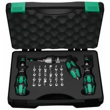 Wera - 5074739001 Kraftform 7440/41/42 Torque Screwdriver 0.3-6.0 Nm and Bit ...