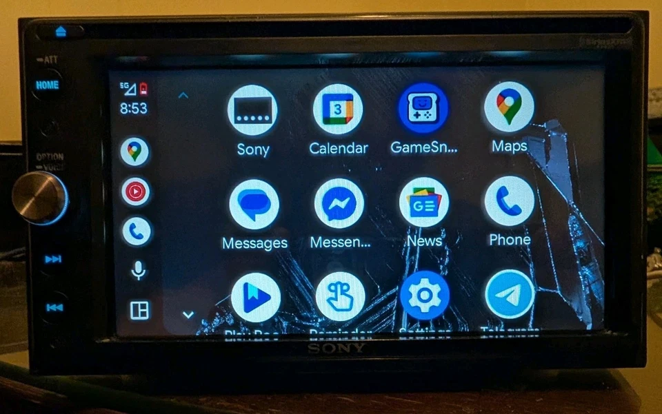 SONY Model XAV-AX200 Digital Double Din Apple Carplay Android Auto CD/Dvd 🆓 Shi - Image 3 of 4