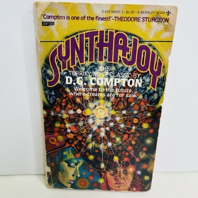 Synthajoy by D.G. Compton 1979 1st Berkeley Edition Vintage Sci-fi