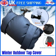 Waterproof tap cover Frost Protector outdoor Insulation Garden Winter Jacket UK