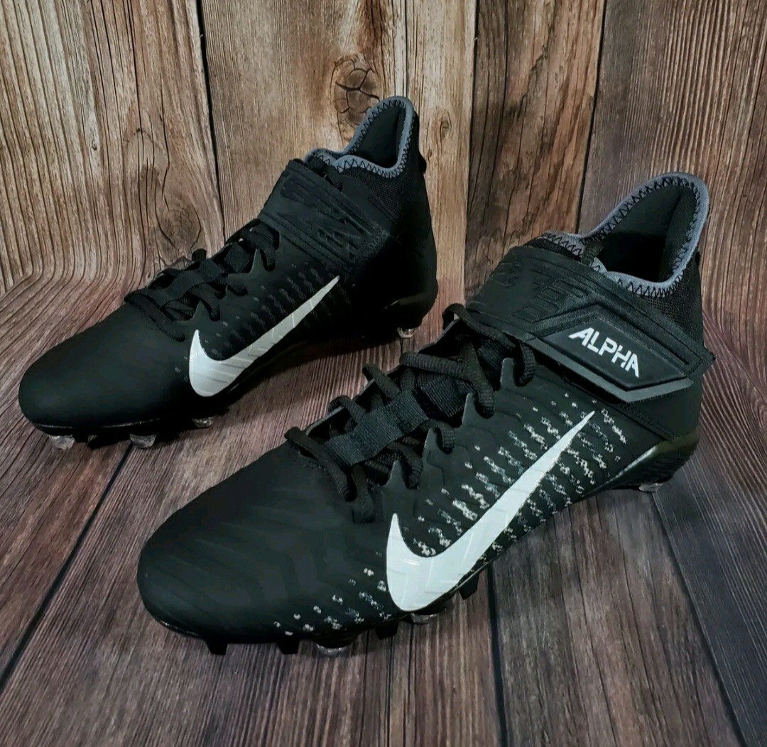 New Nike Alpha Menace Pro 2 Mens Size 10 Football Cleats 