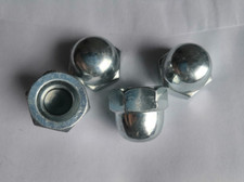 Hutmuttern Sechskant-Hutmuttern Muttern M10 4 Stück