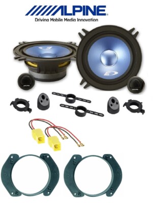 ALPINE SXE-13CS KIT 4 SPEAKERS FIAT MULTIPLE LANCIA LYBRA 99/05 SW SUPP/CONN POST