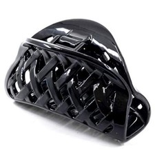 Paris CP1808 French Hair Clip for Women Thick Hair for Long Curly Black 2.75"