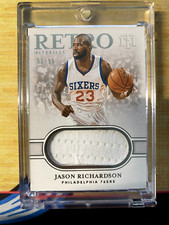 19/20 National Treasures Retro Materials Basketball Jason Richardson 98/99