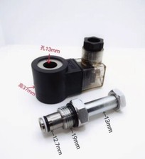 1pc DHF08-220 hydraulic solenoid valve 2 positions 2 normally closed SV08-2NCP