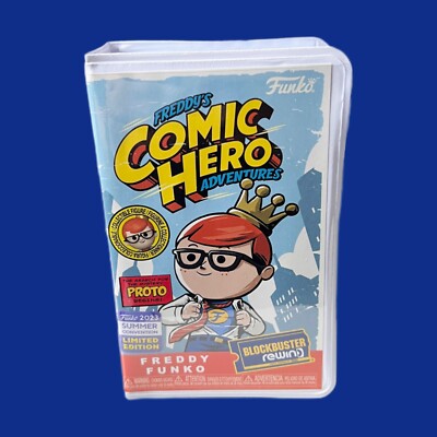 Funko Blockbuster Rewind Comic Hero Superhero Freddy Funko 3 Inch Figure New