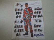 advertising Pubblicità 2000 CASCO HELMET SHARK RS2/RSV/S600/RSF e CARL FOGARTY