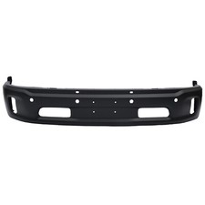 Black Steel Front Bumper Face Bar For 2013-18 Dodge Ram 1500 W Senser Holes