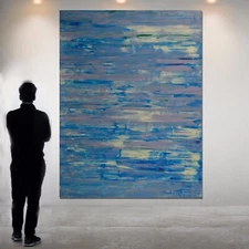 Mark Little original￼, Painting 81” X 62” Extra Large,Abstract,Modern￼,Pop, XL