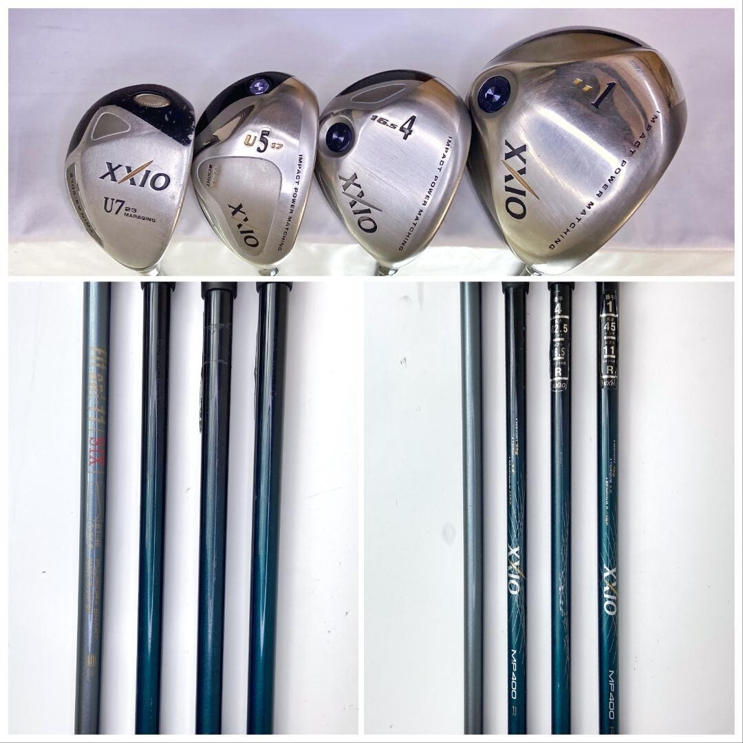 XXIO Club Set 1W 4W U5 U7 4-9i Pw Sw PT 13pc RH Graphite Regular