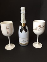 Moet Chandon Ice Imperial Champagner 0,75L 12% Vol + 2 Ice Imperial Acryl GläSer