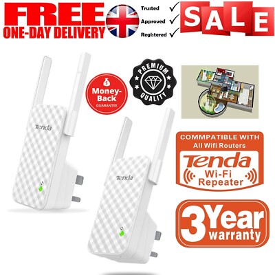 WiFi Booster Wireless Signal Extender Tenda N300 Internet Router