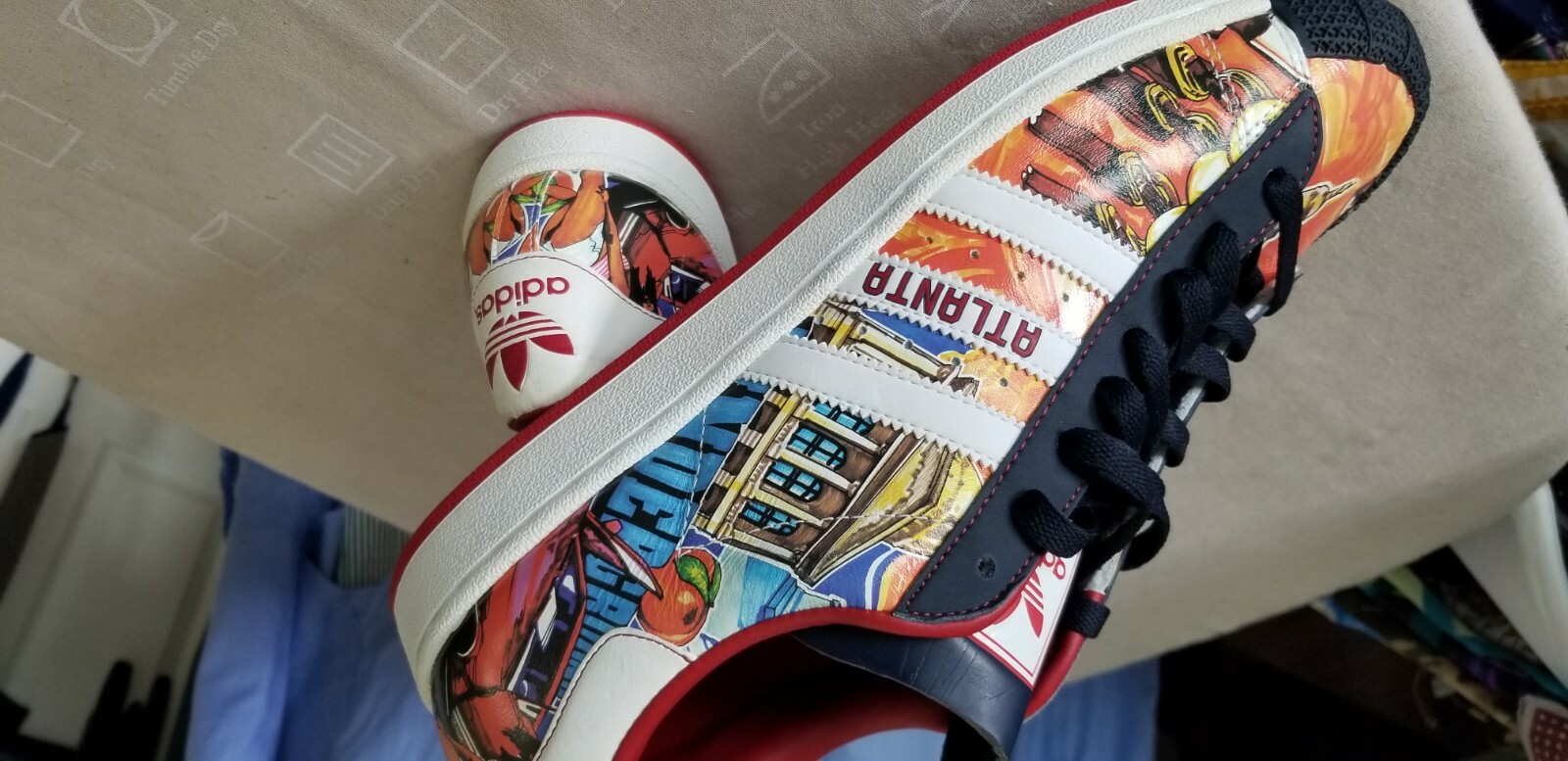 SAOLA Adidas superstar suola uomo rossa GEORGIA PEACH