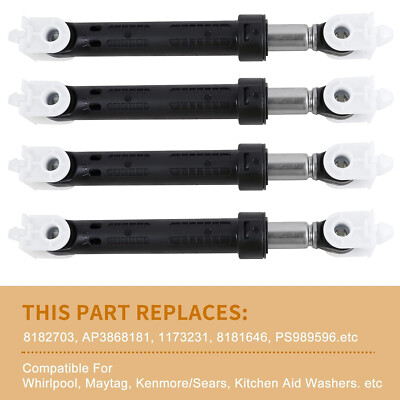 4 Pack 8182703 Shock Absorbers For kenmore/maytag/whirlpool/kitchen aid Washers