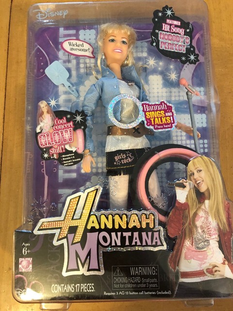 hannah montana singing doll
