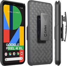 Pixel 4 XL For Cellet Shell Holster Combo Cas...