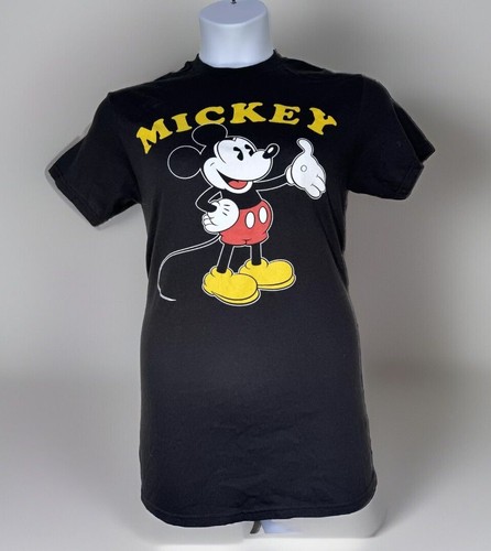 Disney Mickey Mouse Graphic T-shirt Short Sleeve Size Small 0252