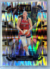 Stefanie Dolson 2024 Panini Select WNBA Silver Flash Prizm Card- #9  Mystics
