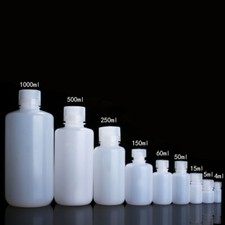HDPE Plastic Chemical Container Reagent Bottles 4mL 5mL 15mL 50mL 60mL - 1000mL