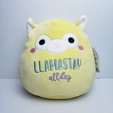 Squishmallows Lafi Yellow Llama Llama Stay All Day Plush S8-#1247 NWT