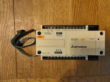 Mitsubishi Melsec PLC F1-10ER-ES Good condition including link lead