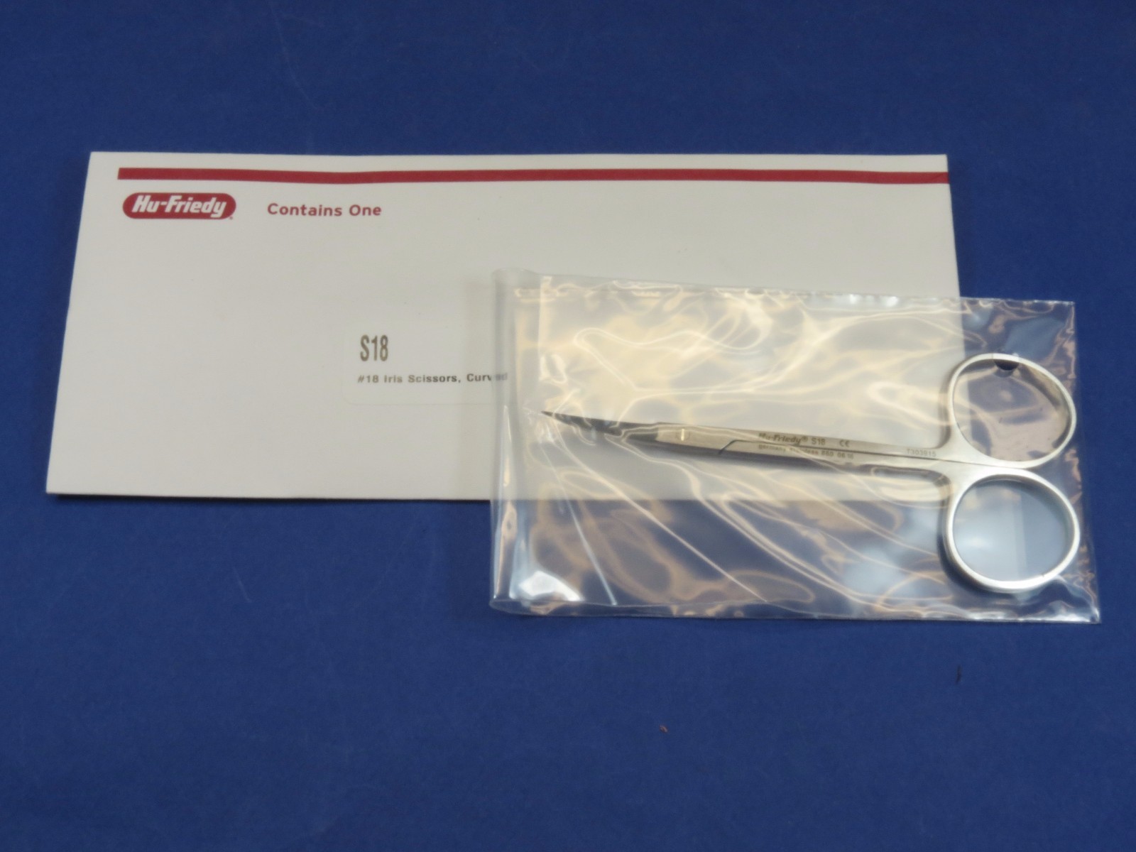 Curve Iris Scissors No.18 S18 HU FRIEDY eBay