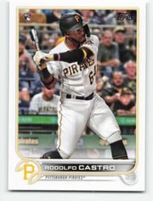 2022 Topps Advanced Stats #85 Rodolfo Castro  288/300 NM-MT RC Rookie Pittsburgh