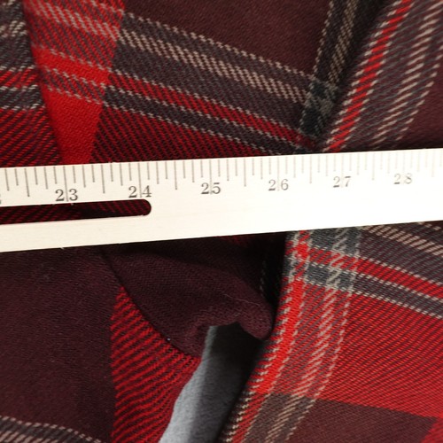 Vintage Pendleton Jacket Mens Large Red Plaid Wool Mackinaw Cruiser Coat 70s ^ - Picture 7 of 10