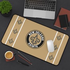 new orleans saints Desk Mat Laptop football mouse pad, Gamer Mousepad nfl