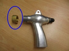 Sandblast Brass Nozzle holder for SBC420 Sand Blasting Gun.  P1 Part Blast Gun