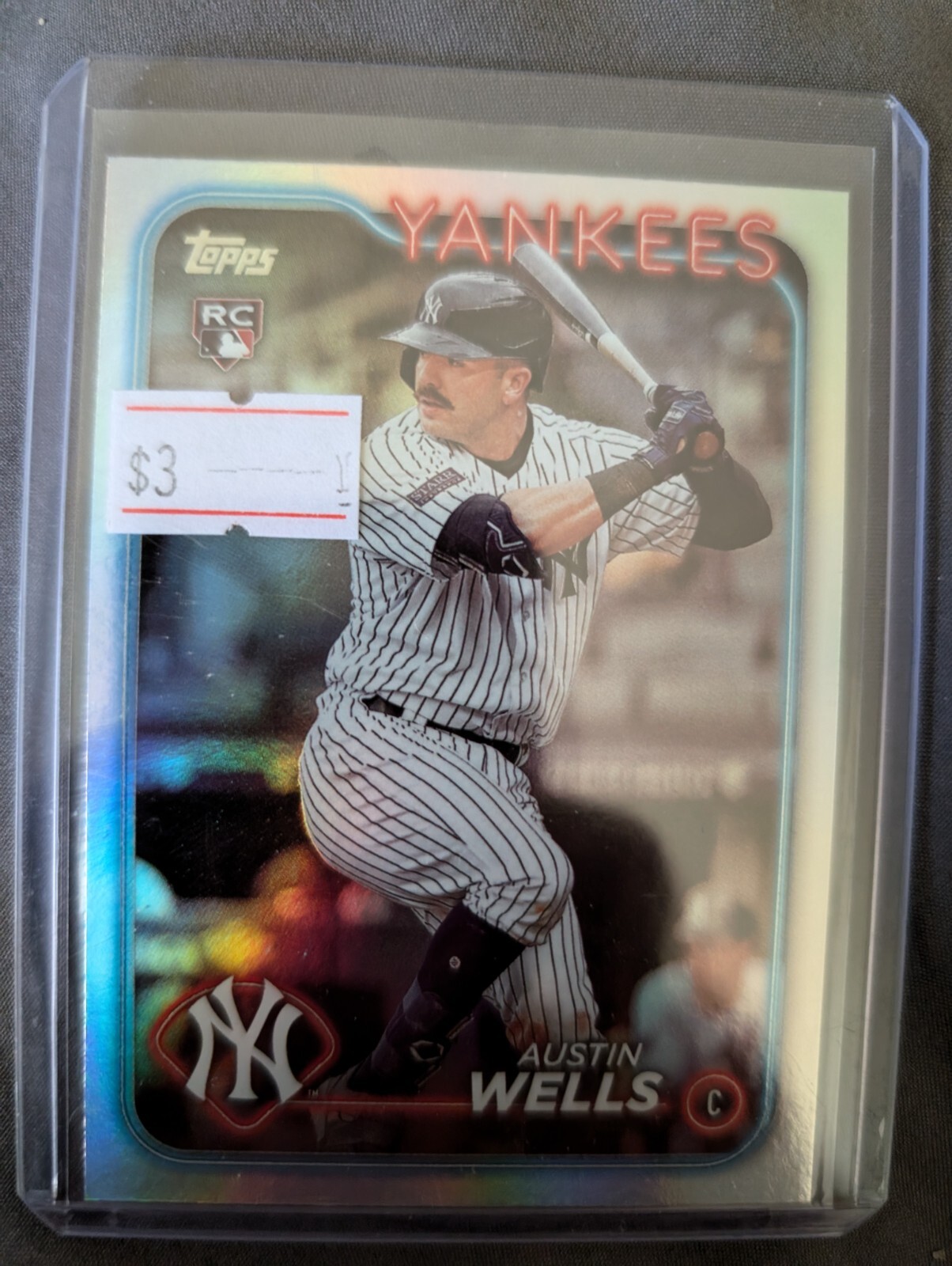 2024 Topps Series 2 - Rainbow Foil #624 Austin Wells (RC)