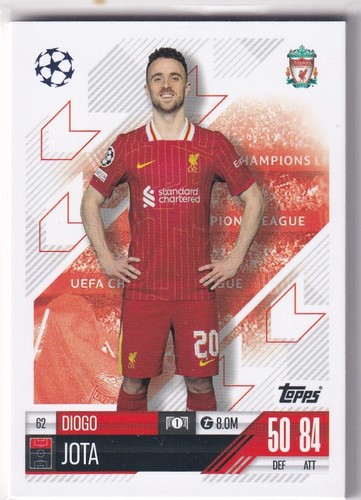 Topps Match Attax Champions League 24/25 No. 62 Diogo Jota
