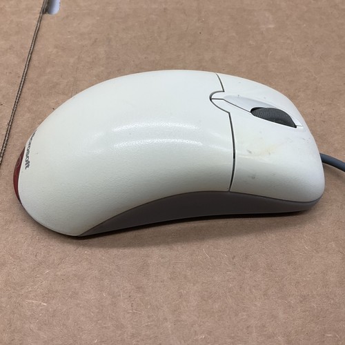 Microsoft Wheel Mouse Optical USB X08-70400 1.1A White PS/2 Compatible TESTED - Picture 5 of 8