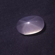 65 Carat Natural Transparent Rose Crystal Quartz 6 Ray Star Oval Shape Cabochon