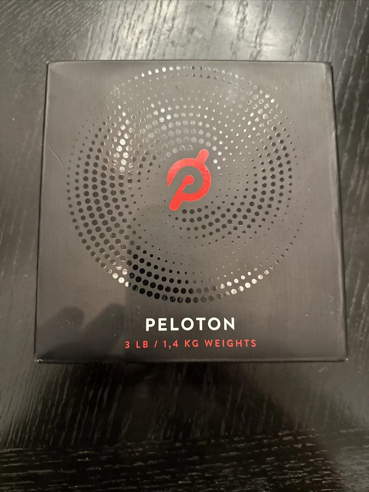 Peloton 3 lb Dumbbell Set of Two Hand Weights 6lbs total weight