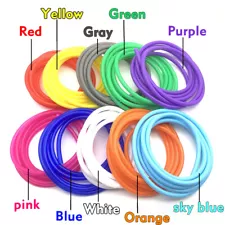 5M X Silicone Tube ID 0.5mm-50mm Food Grade Multiple Colors Safe Hose Pipe 