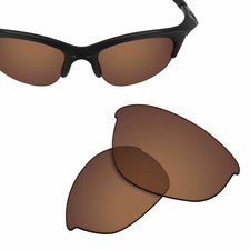 Polarized Replacement Lenses for-OAKLEY Half Jacket Sunglasses Earth Brown