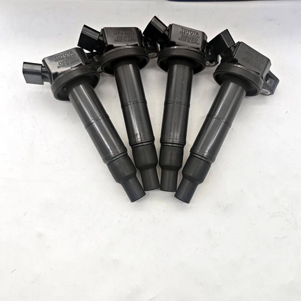 4X Denso Ignition Coil 90919-02244 673-1307 For 01-15 Toyota Camry Corolla RAV4 Foto 4 de 4