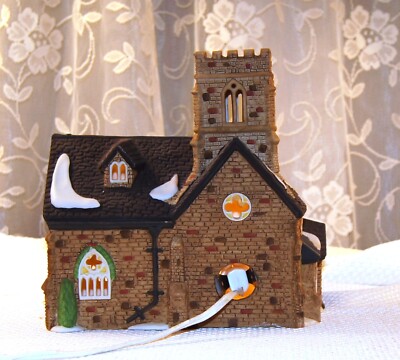 Department 56 Dickens' Village Series KNOTTING HILL CHURCH 1989 | eBay