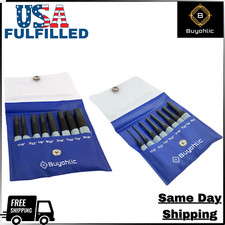 Set of 5 Long & 8 Short Drive Bolt Catch Roll Pin Punch Set-USA FULFILLED