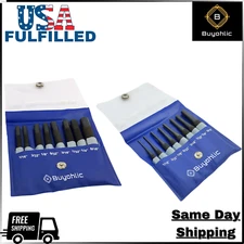 Set of 5 Long & 8 Short Drive Bolt Catch Roll Pin Punch Set-USA FULFILLED