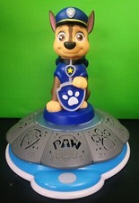Paw Patrol Chase The Police Dog 10  Talking Spinning Night Light Table Lamp